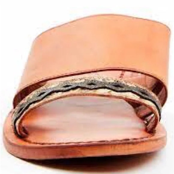 Free People | Saturday Sandals - Leather Ginger Various Sizes Available - Picture 3 of 7